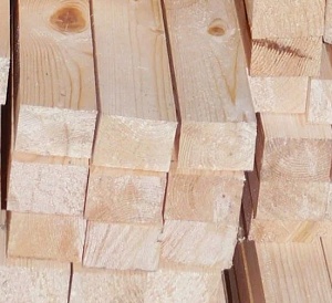 Бруски деревянные 50х70х3000 лиственница