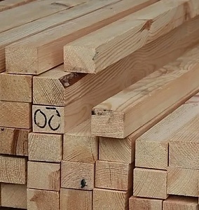 Бруски деревянные 50х30х3000 лиственница