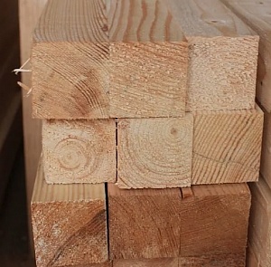 Бруски деревянные 40х40х3000 лиственница